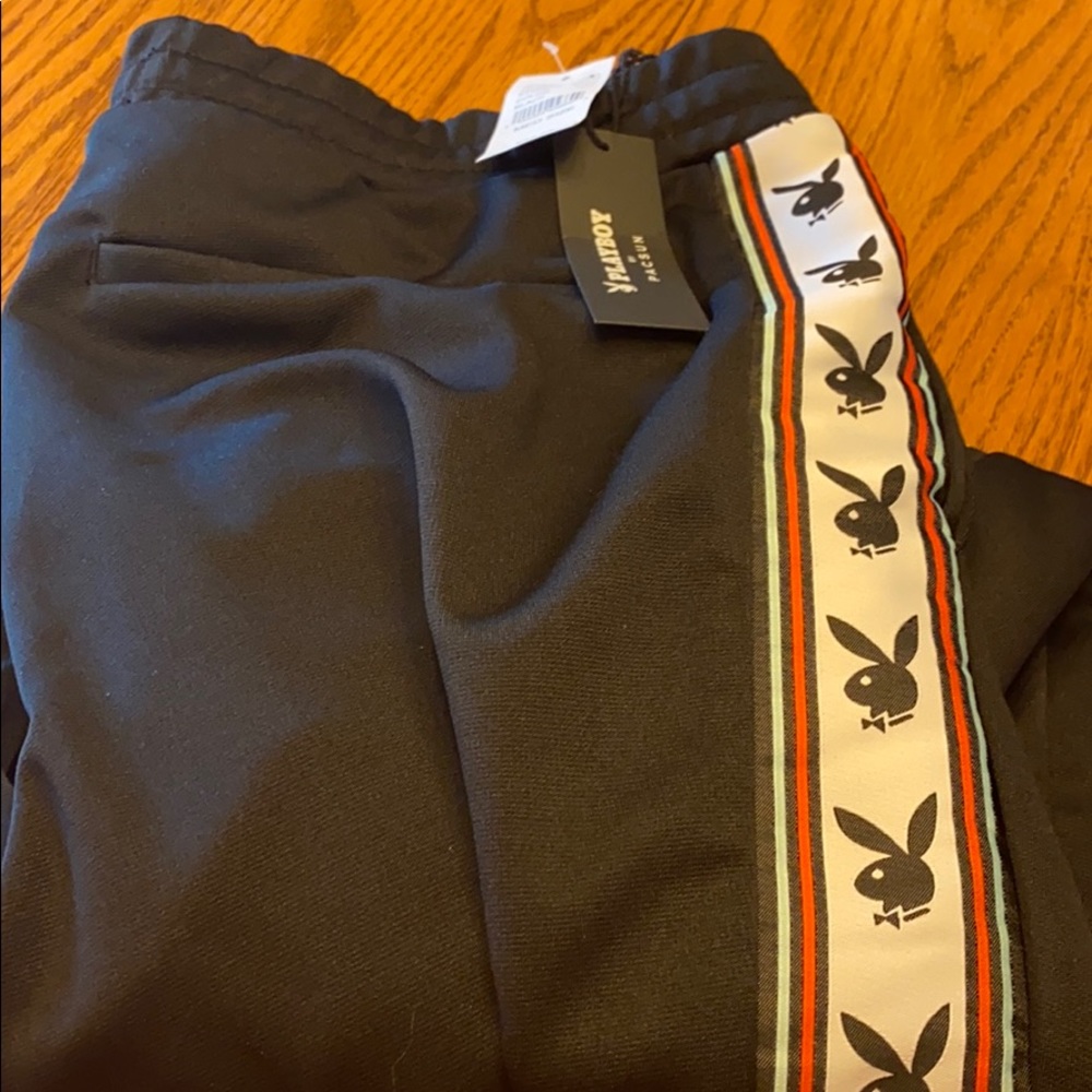 playboy track pants men’s M